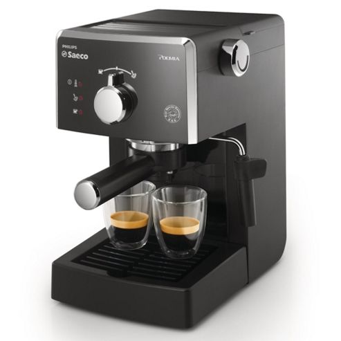 Image of Philips Saeco Hd8323/38 Poemia Coffee Machine - Black