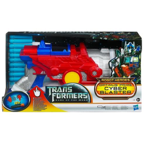 Image of Transformers Robot Heroes Optimus Prime Cyber Blaster