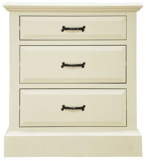 Image of Ultimum Hambleton Off White 3 Drawer Chest