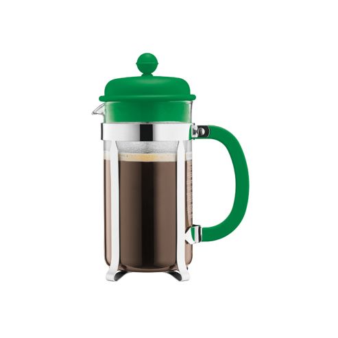 Image of Bodum 3 Cup, 0.35l Cafetiere, Coffee Maker, Green