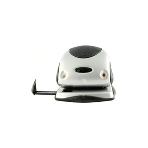Image of Rexel P225 Punch 2-hole Robust Metal With Nameplate Capacity 25x 80gsm Silver And Black Ref 2100743