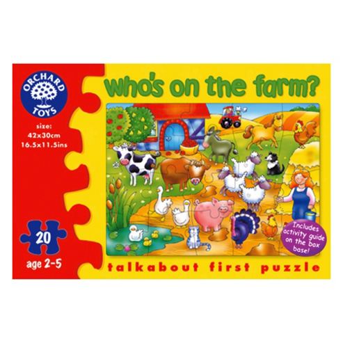 Image of Orchard Toys Who's On The Farm Educational Game
