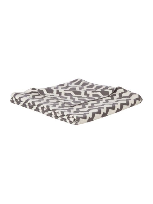 Image of Geomteric Knit Throw