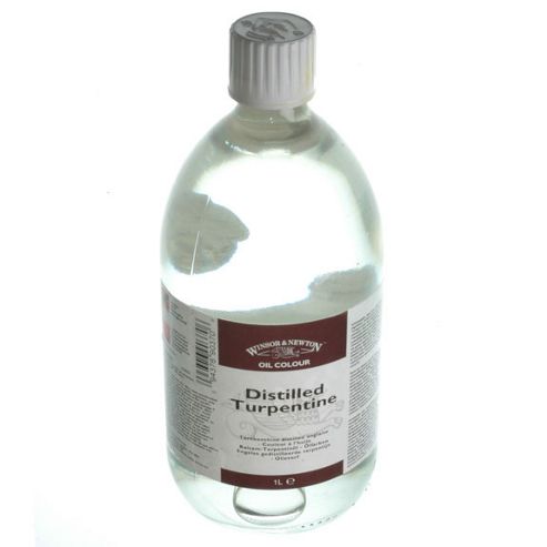 Image of W&n - Distilled Turpentine - 1 Litre Tin