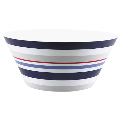 Image of Tesco Picnic Melamine Chip & Dip Stripe