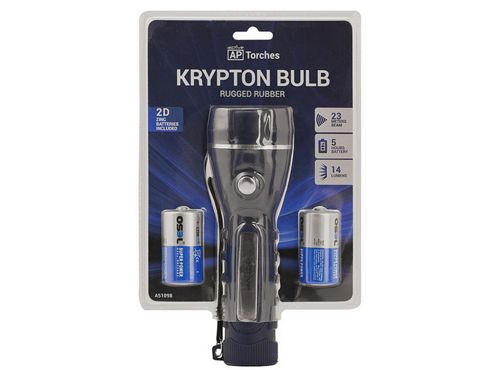 Image of Active A51098 Rubber Torch 2d (battery Inc)