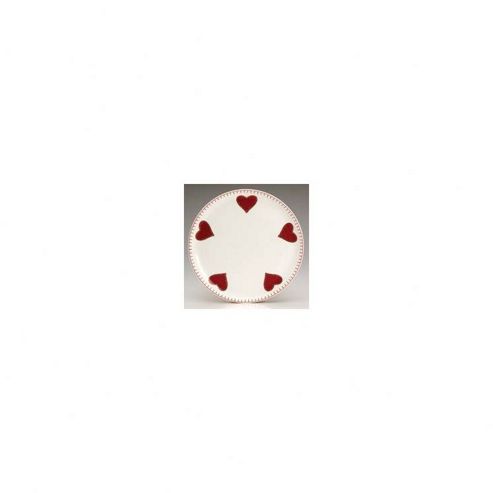 Image of Ecp Design Ltd Hearts 27cm Bone China Heart Plate