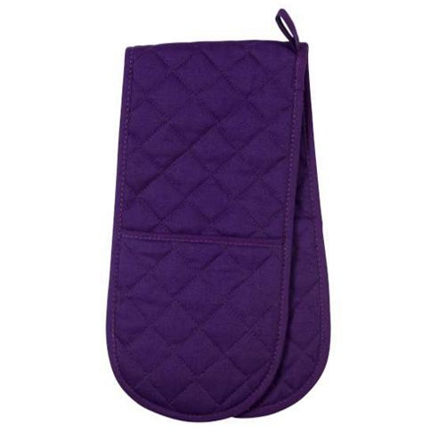 Image of Now Designs Colour Centre Double Oven Glove, Prince Purple