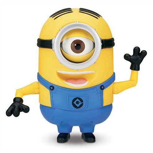 Image of Despicable Me 2 Laughing Figure - Minion Stuart