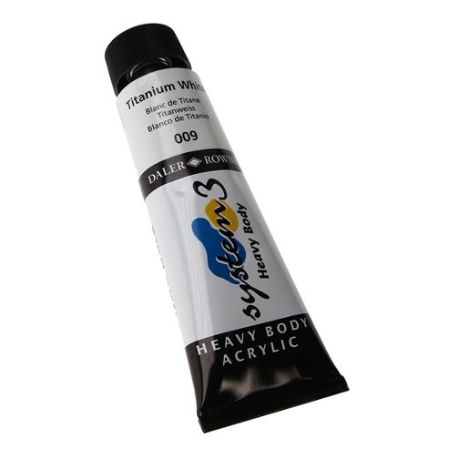 Image of System 3 Heavy Body 75ml Titanium White