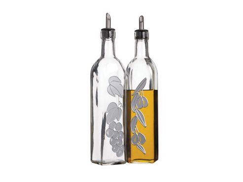Image of Kitchen Craft Kcgloilvin Glass Oil & Vinegar Set