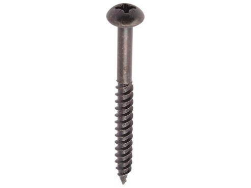 Image of Basic 000415 R/h* Screw Blk 3/4in No8 X30