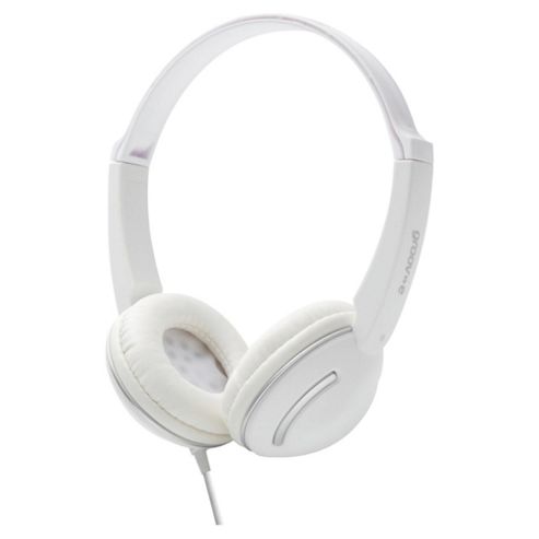 Image of Groov-e Gv897w Streetz Stereo Headphones - White