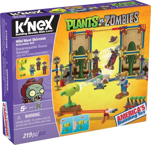 Image of K'nex Plants Vs. Zombies Wild West Skirmish Building Set