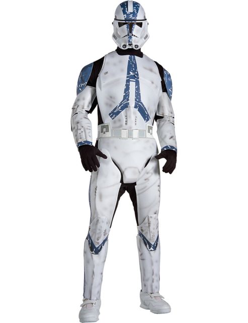 Image of Adult Star Wars Clone Trooper Costume Standard