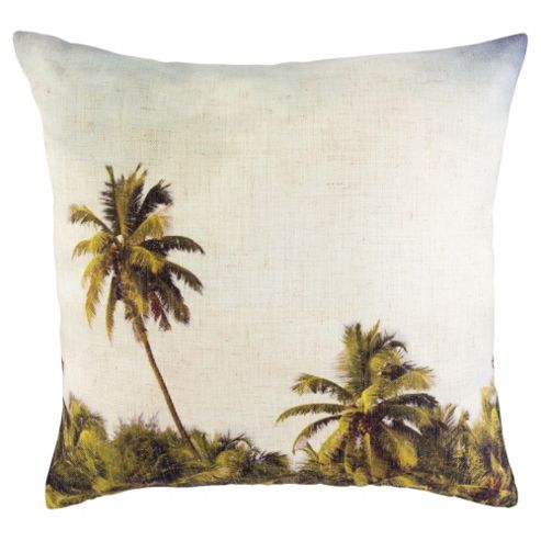 Image of Palm Tree Scene Cushion