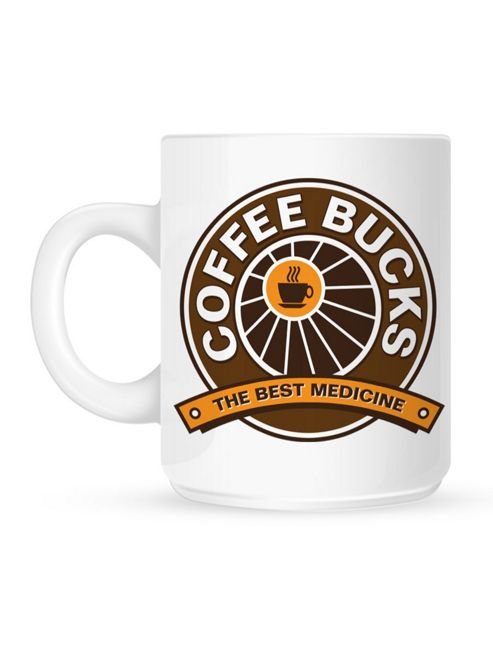 Image of Coffee Bucks 10oz Ceramic Mug