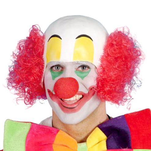 Image of Clown Rubber Top Wig