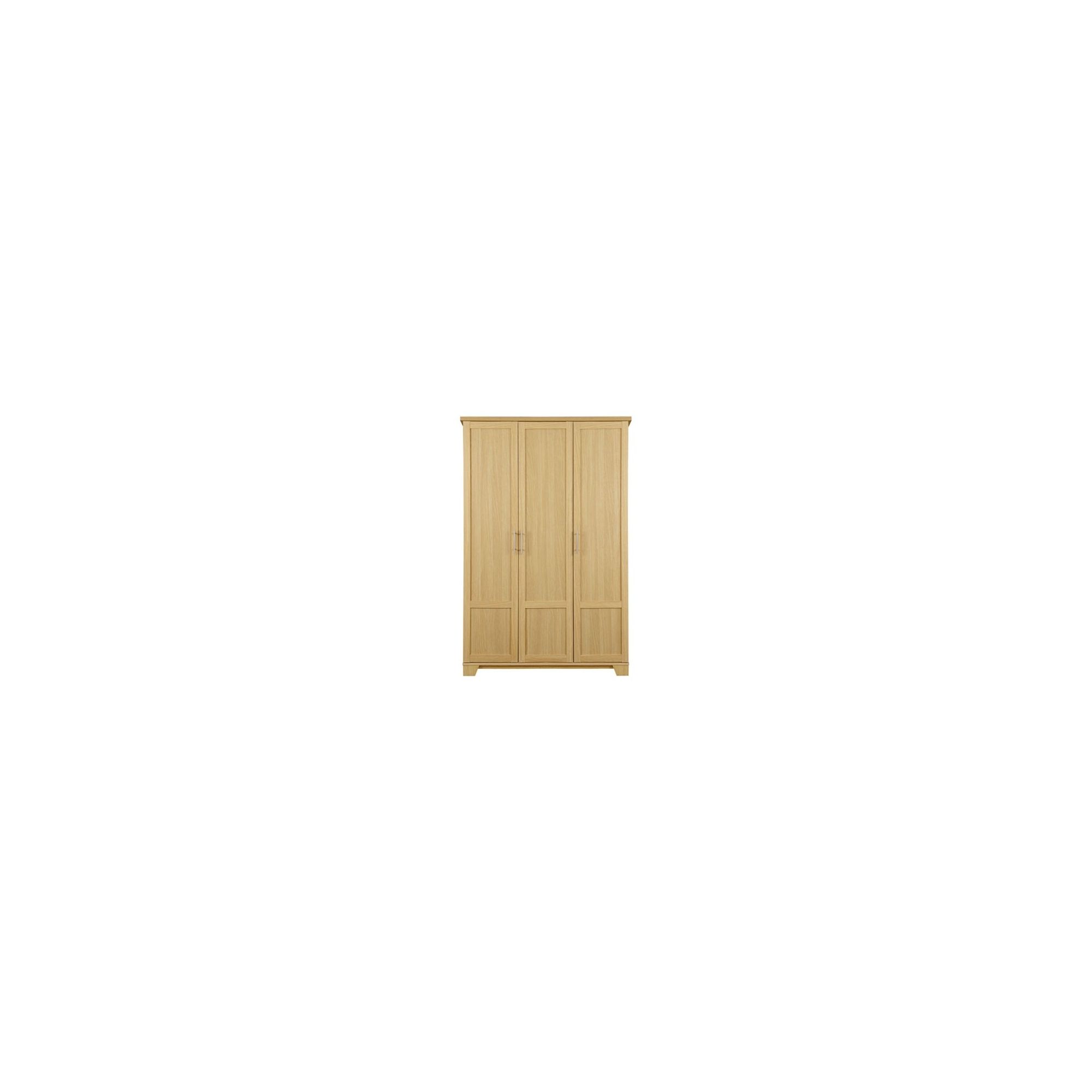 Caxton Melody 3 Door Wardrobe Set in Natural Oak at Tesco Direct