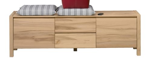 Image of Oestergaard Mille Low Chest Of Drawers 159cm - Heartwood Beech Solid