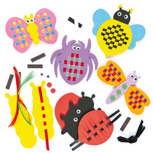 Image of Brilliant Bug Foam Weaving Magnets (pack Of 5)