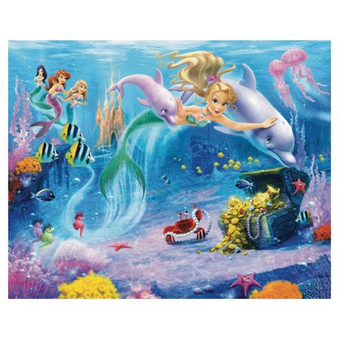 Image of Mermaids Wallpaper Mural 8ft X 10ft