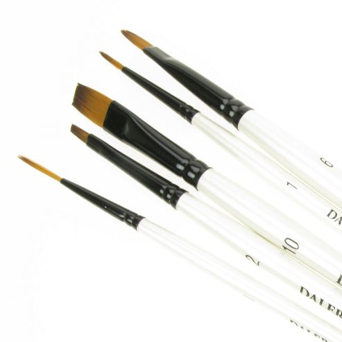Image of Daler Simply All Purpose Brush Set - Blue Wallet 25