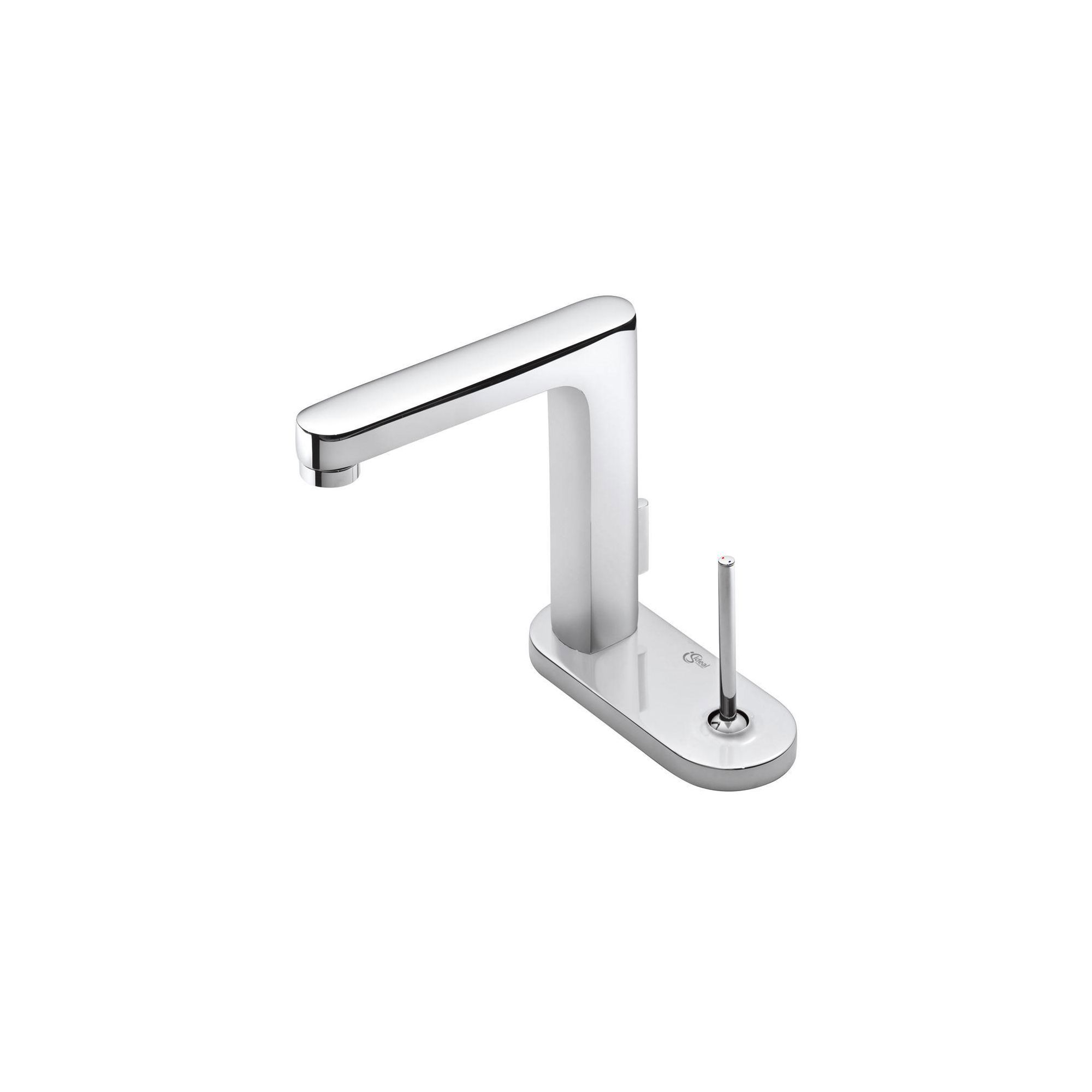 Ideal Standard Simply U 2 Tap Hole Rectangular Spout Basin Mixer Tap with 1 Oval Backplate at Tesco Direct