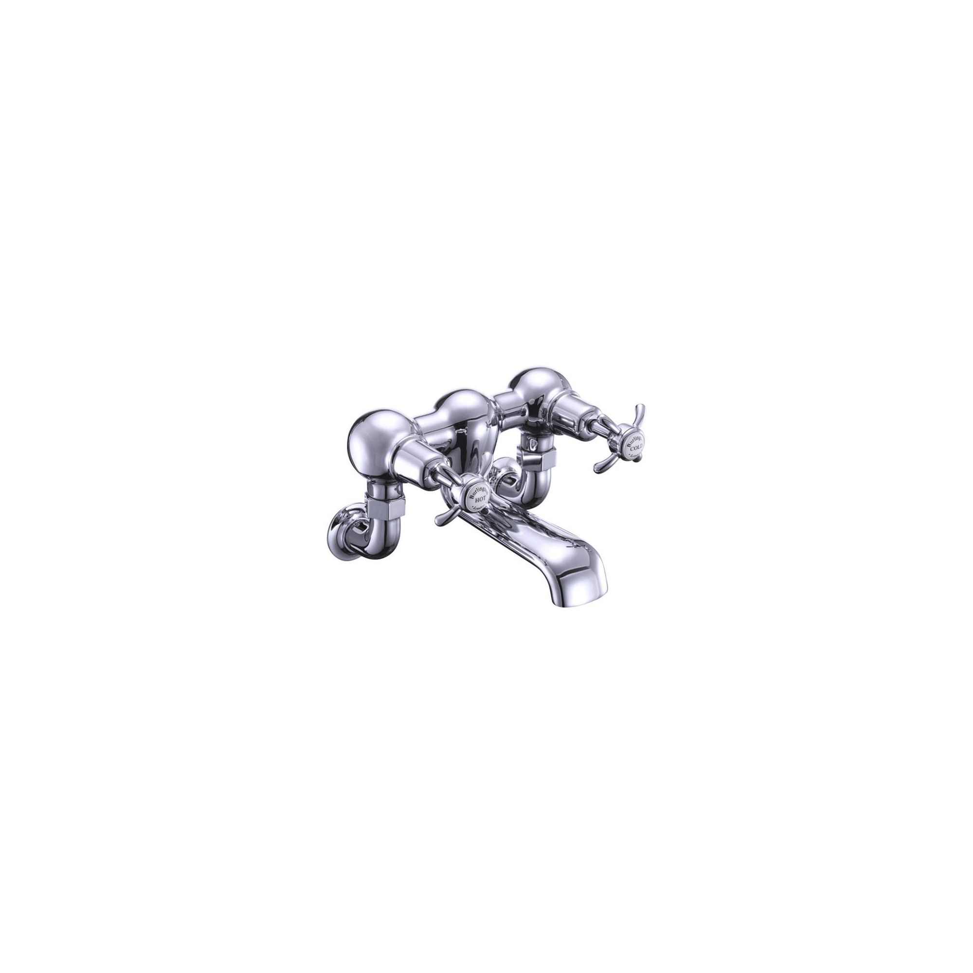 Burlington Anglesey Bath Filler Tap, Wall Mounted, Chrome at Tesco Direct
