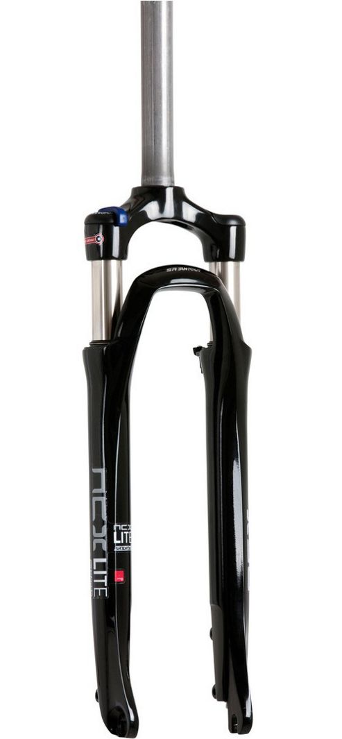Image of Sr Suntour Ncx-d-lo Lite 700c Suspension Fork: 255mm Ahead Black