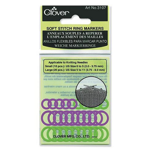 Image of Clover Soft Stitch Ring Markers
