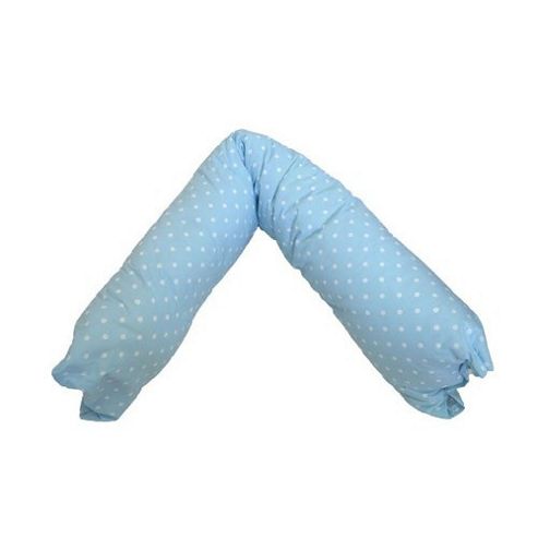 Image of Preciouslittleone 5ft Body & Baby Support Pillow (dotty Blue)