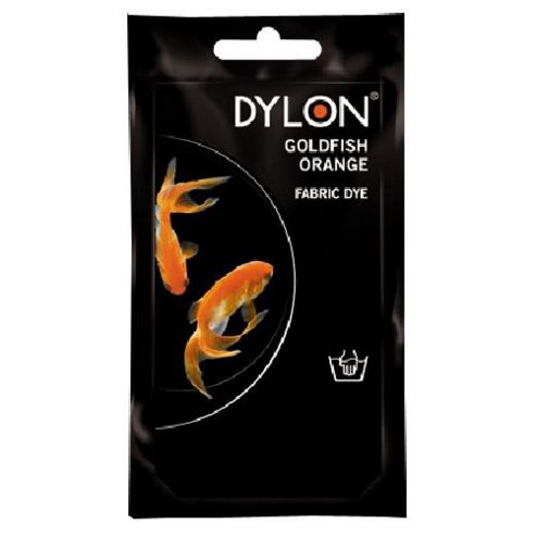 Image of Dylon Fabric Dye - Hand Use - Goldfish Orange