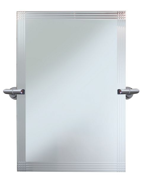 Image of Pharmore Ltd Engraved Rectangular Mirror
