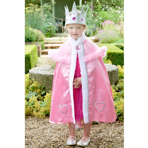 Image of Jewel Queens Cape - Child Costume 3-5 Years