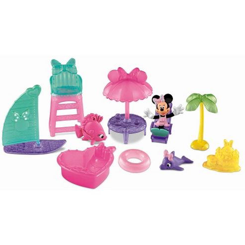 Image of Beach Pack Playset - Minnie Mouse - Fisher Price
