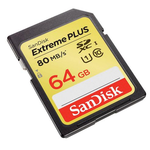 Image of Sandisk Extreme Sdhc Memory Card 64gb