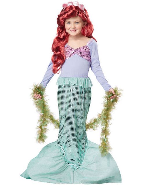 Image of Child Little Mermaid Costume Large