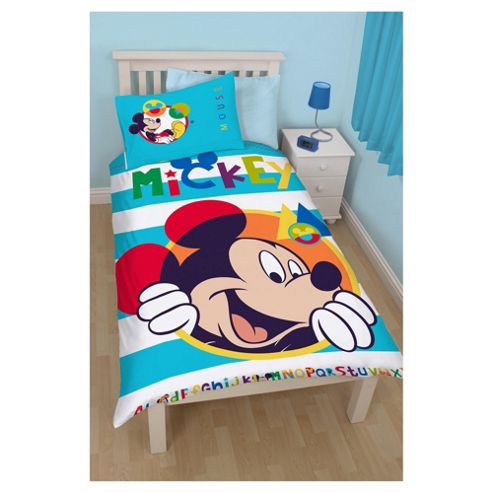 Image of Disney Mickey Zappar Single Duvet Set