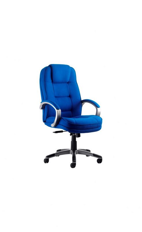 Image of Maestro Monterey Fabric Chair - Blue
