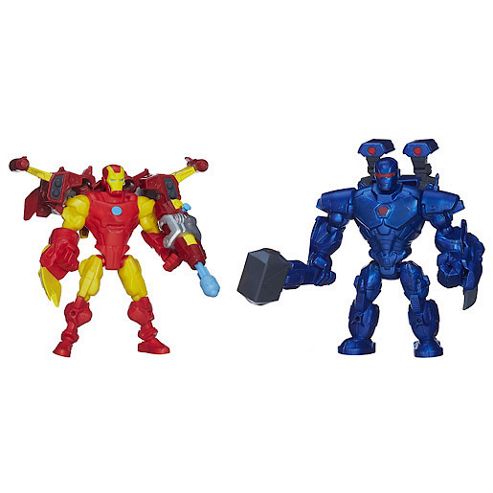 Image of Marvel Super Hero Mashers Figures - Iron Man Vs. Iron Monger
