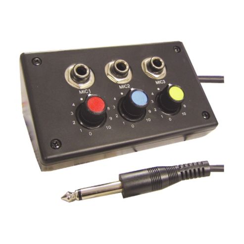 Image of 3 Channel Microphone Mixer