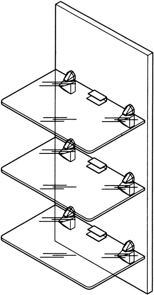 Image of Posseik Nizas Wall Shelf