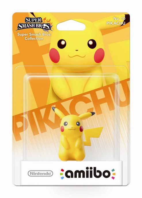 Image of Pikachu Amiibo Smash Character Multi
