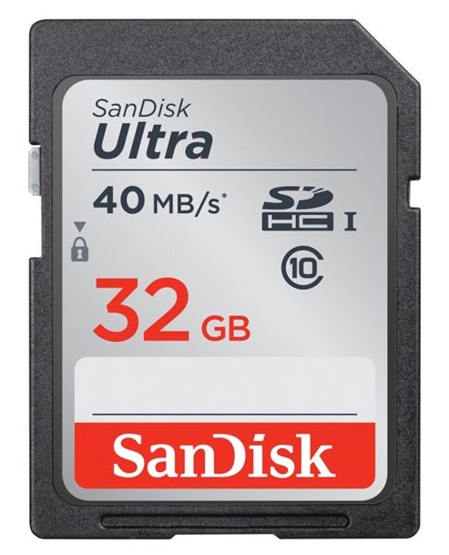 Image of Sandisk Sdhc Memory Card 32gb
