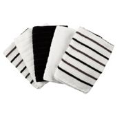 Tesco Black Stripe Terry 5pk (wk 29)