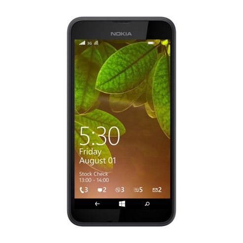 Image of Nokia Lumia 530 (4 Touchscreen) Smartphone Snapdragon (200) Quad Core 1.2ghz 512mb 4gb (grey)