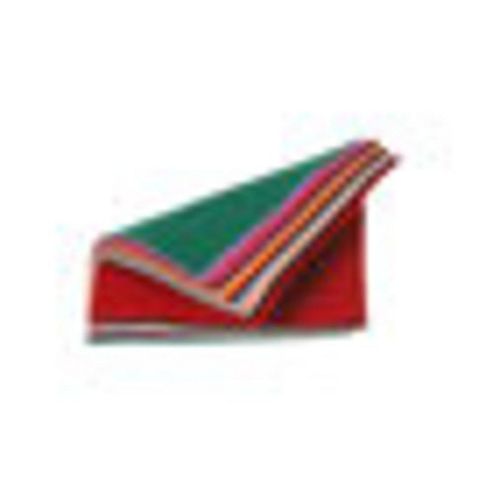 Image of Felt Squares Pack 15cm (6inch) 12 Assorted Colours
