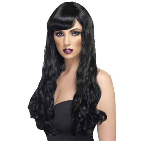Image of Desire Long Curly Wig - Black