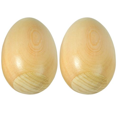 Image of Tiger Wooden Natural Egg Shakers
